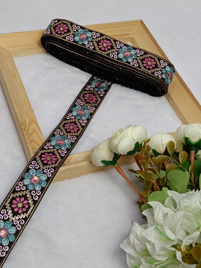 Embroidery Lace Jari Border
