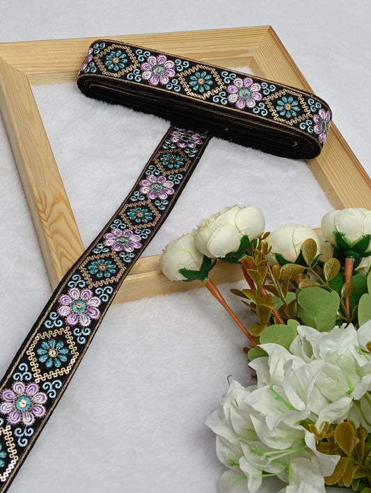 Embroidery Lace Jari Border