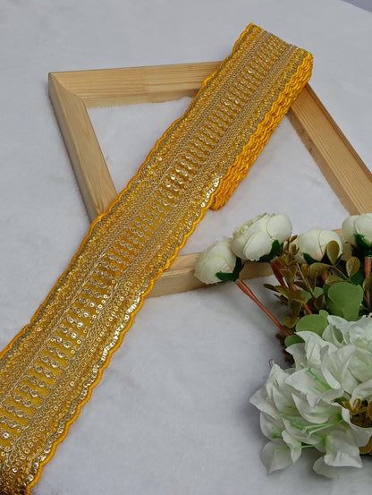 Embroidery Lace Jari Border