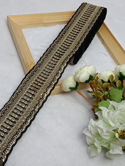 Embroidery Lace Jari Border