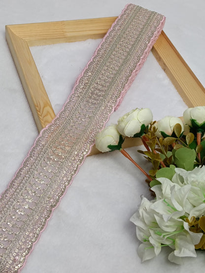 Embroidery Lace Jari Border