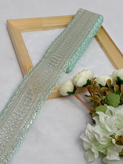 Embroidery Lace Jari Border