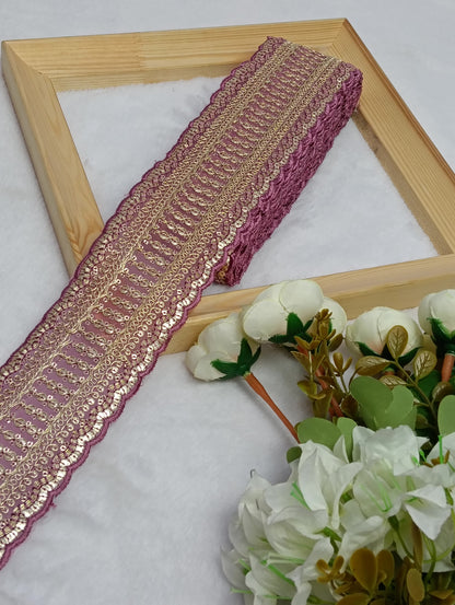 Embroidery Lace Jari Border