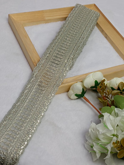 Embroidery Lace Jari Border