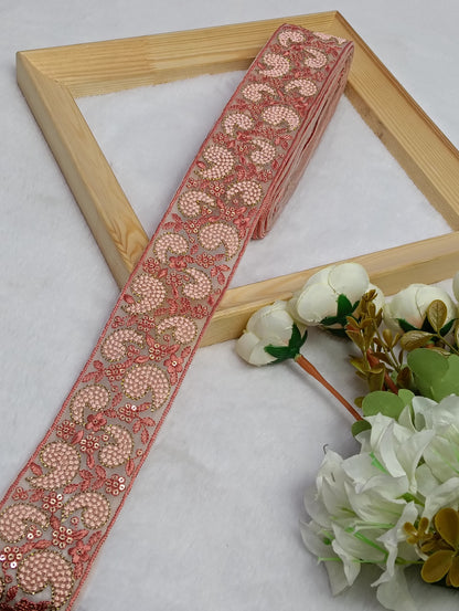Embroidery Lace Jari Border