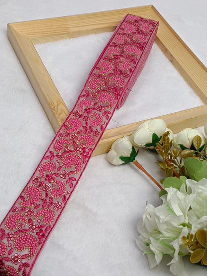 Embroidery Lace Jari Border