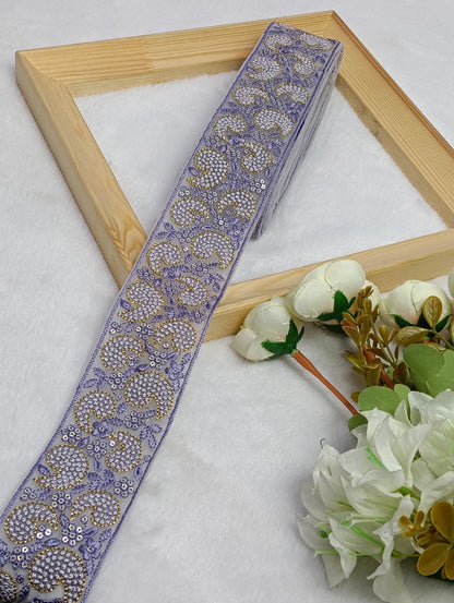 Embroidery Lace Jari Border