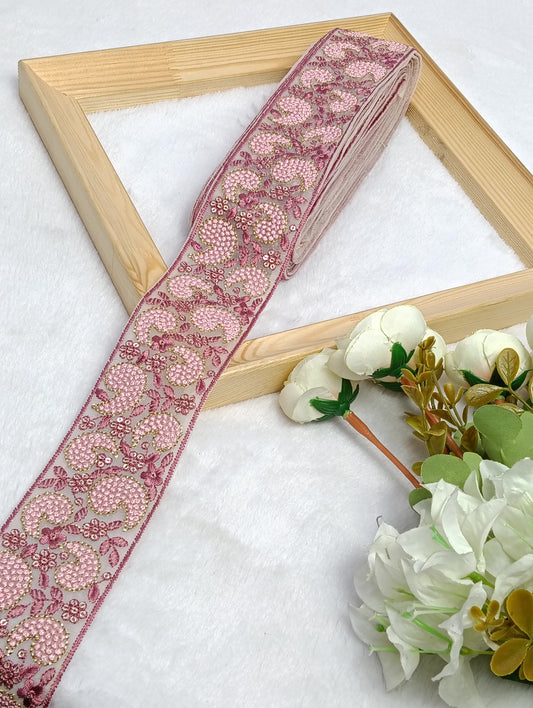 Embroidery Lace Jari Border