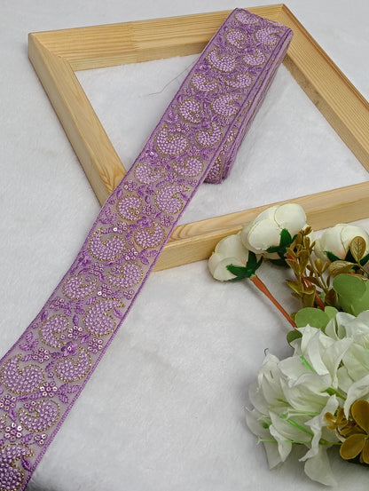 Embroidery Lace Jari Border