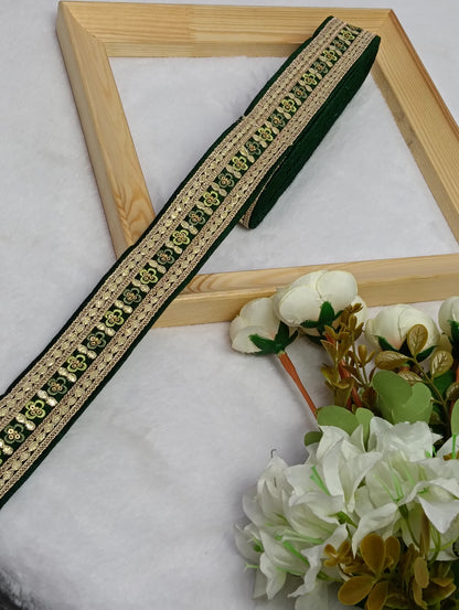Embroidery Lace Jari Border
