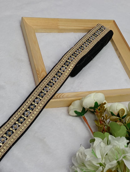 Embroidery Lace Jari Border