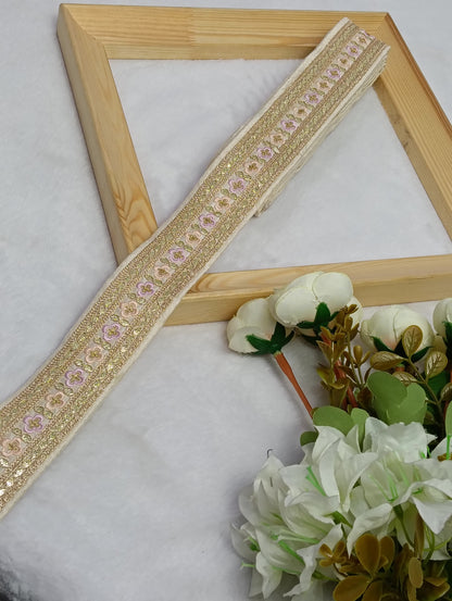 Embroidery Lace Jari Border