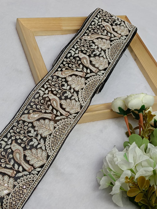 Embroidery Lace Jari Border