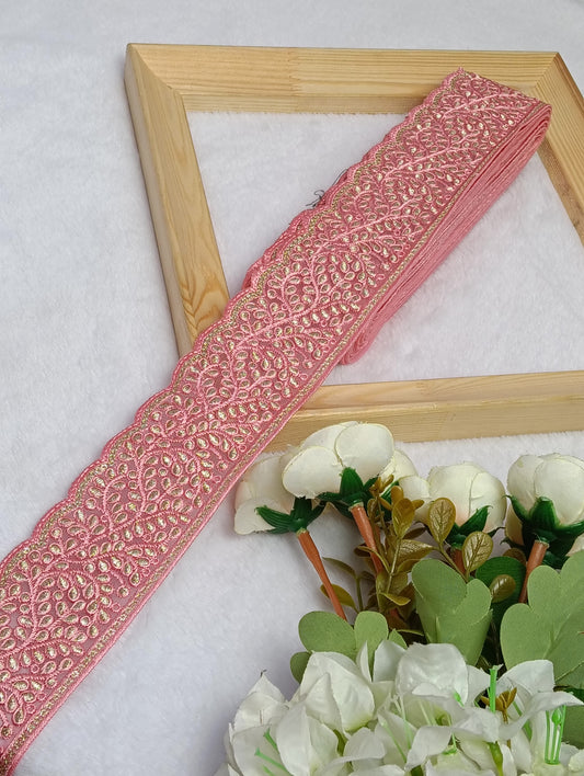 Embroidery Lace Jari Border