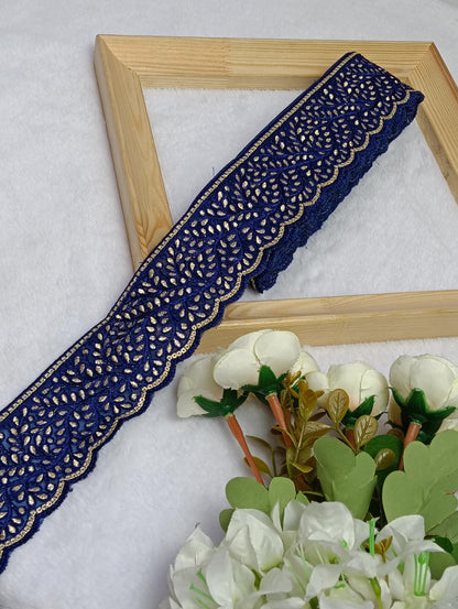 Embroidery Lace Jari Border