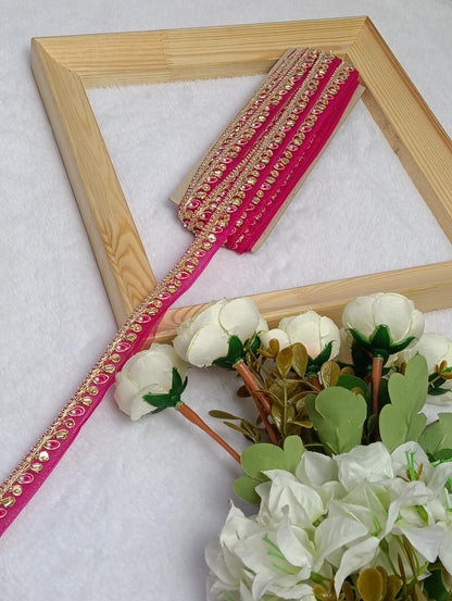 Embroidery Lace Jari Border