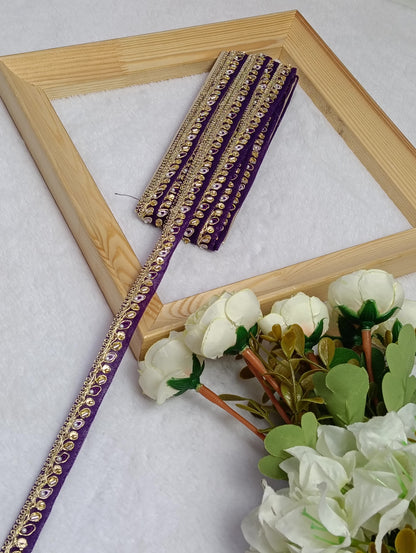Embroidery Lace Jari Border