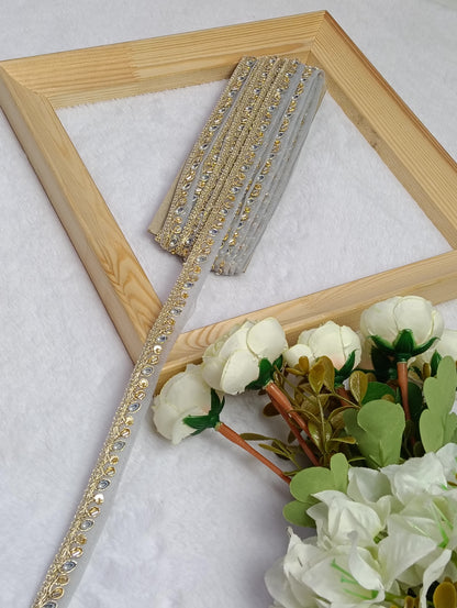 Embroidery Lace Jari Border
