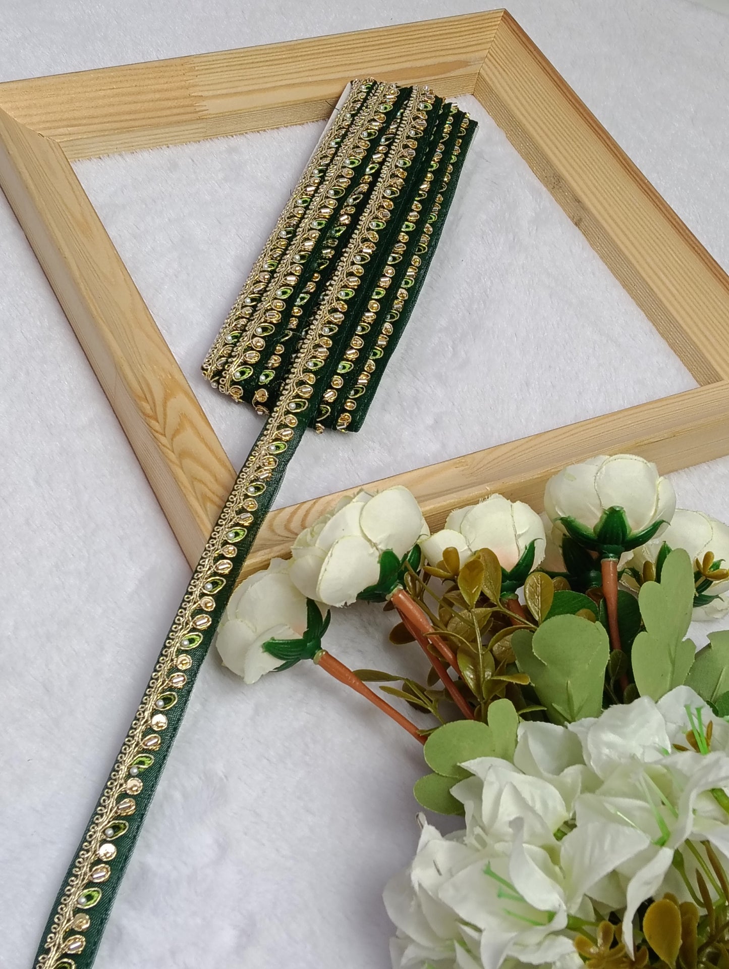 Embroidery Lace Jari Border