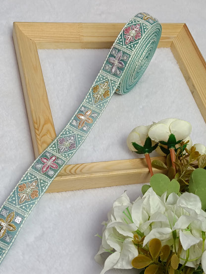 Embroidery Lace Jari Border