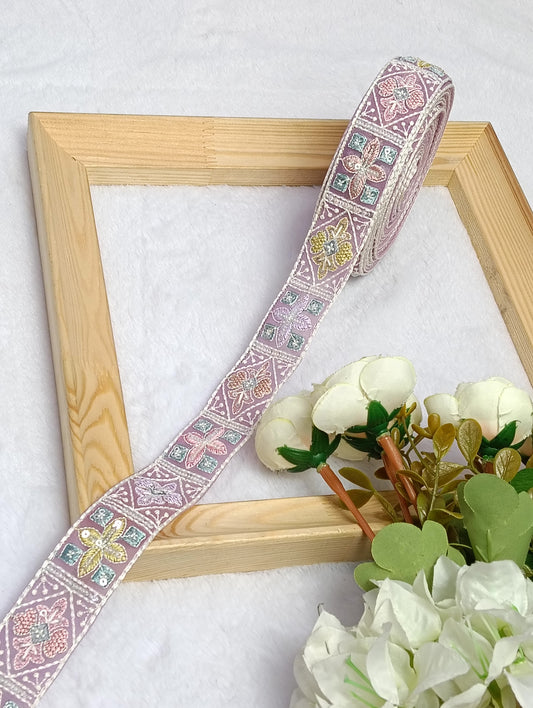 Embroidery Lace Jari Border