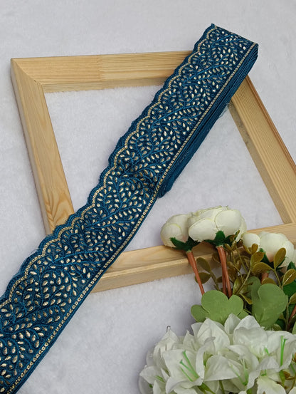 Embroidery Lace Jari Border