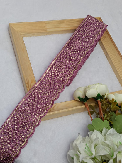 Embroidery Lace Jari Border
