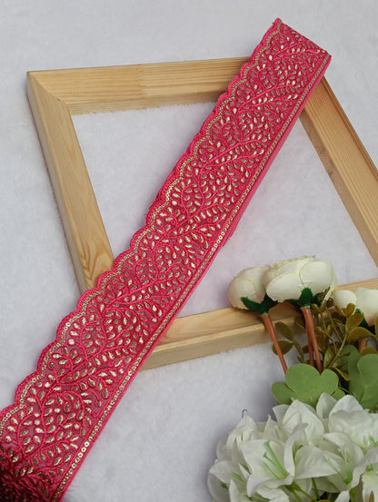 Embroidery Lace Jari Border