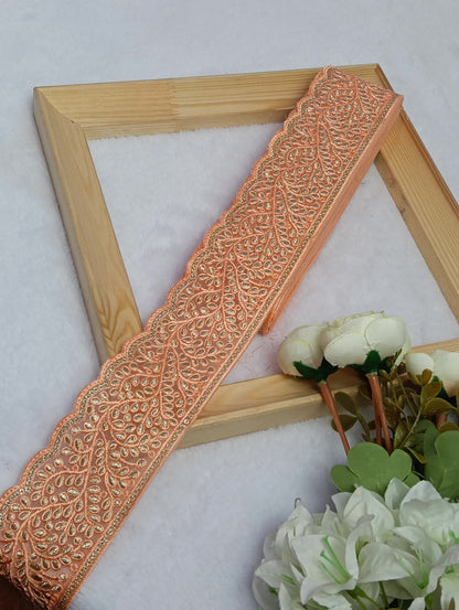 Embroidery Lace Jari Border