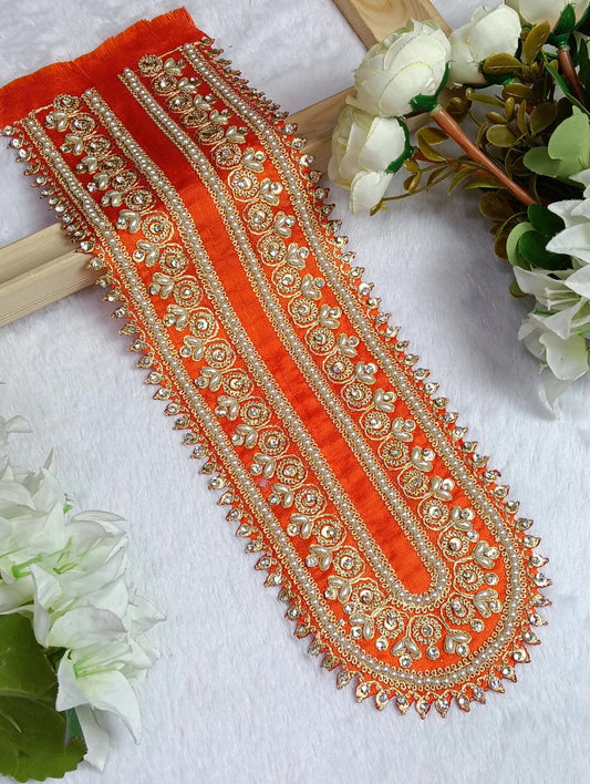 Embroidered Neck Patch Design NE1351 - Artiza Lace