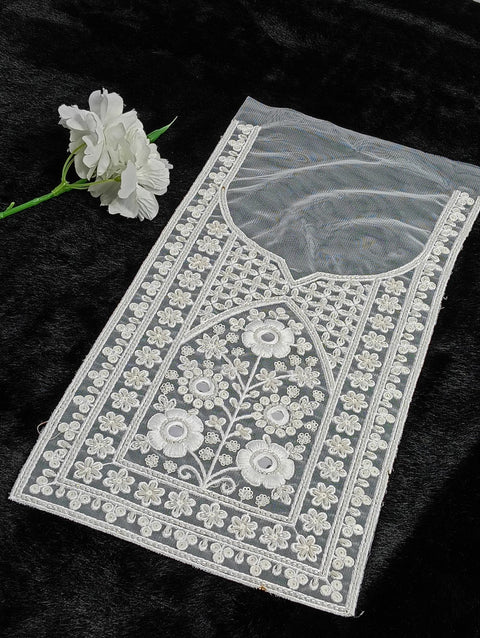 Embroidered Neck Patch Design NE1389 - Artiza Lace