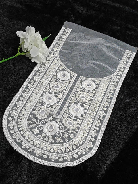 Embroidered Neck Patch Design NE1395 - Artiza Lace