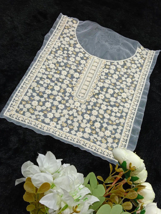 Embroidered Neck Patch Design NE253 - Artiza Lace
