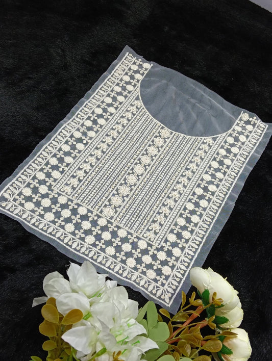 Embroidered Neck Patch Design NE261 - Artiza Lace