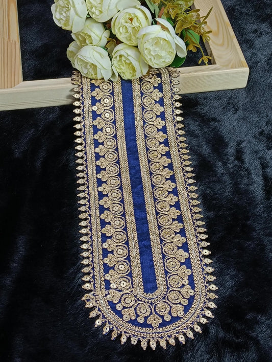 Embroidered Neck Patch Design NE334 - Artiza Lace