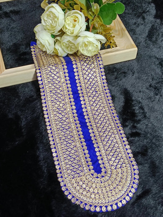 Embroidered Neck Patch Design NE815 - Artiza Lace