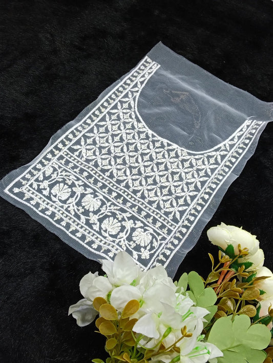 Embroidered Neck Patch Design NE820 - Artiza Lace