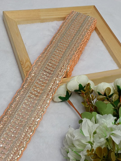 Embroidery Lace Jari Border - Artiza Lace