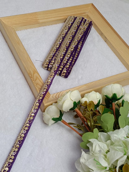 Embroidery Lace Jari Border - Artiza Lace