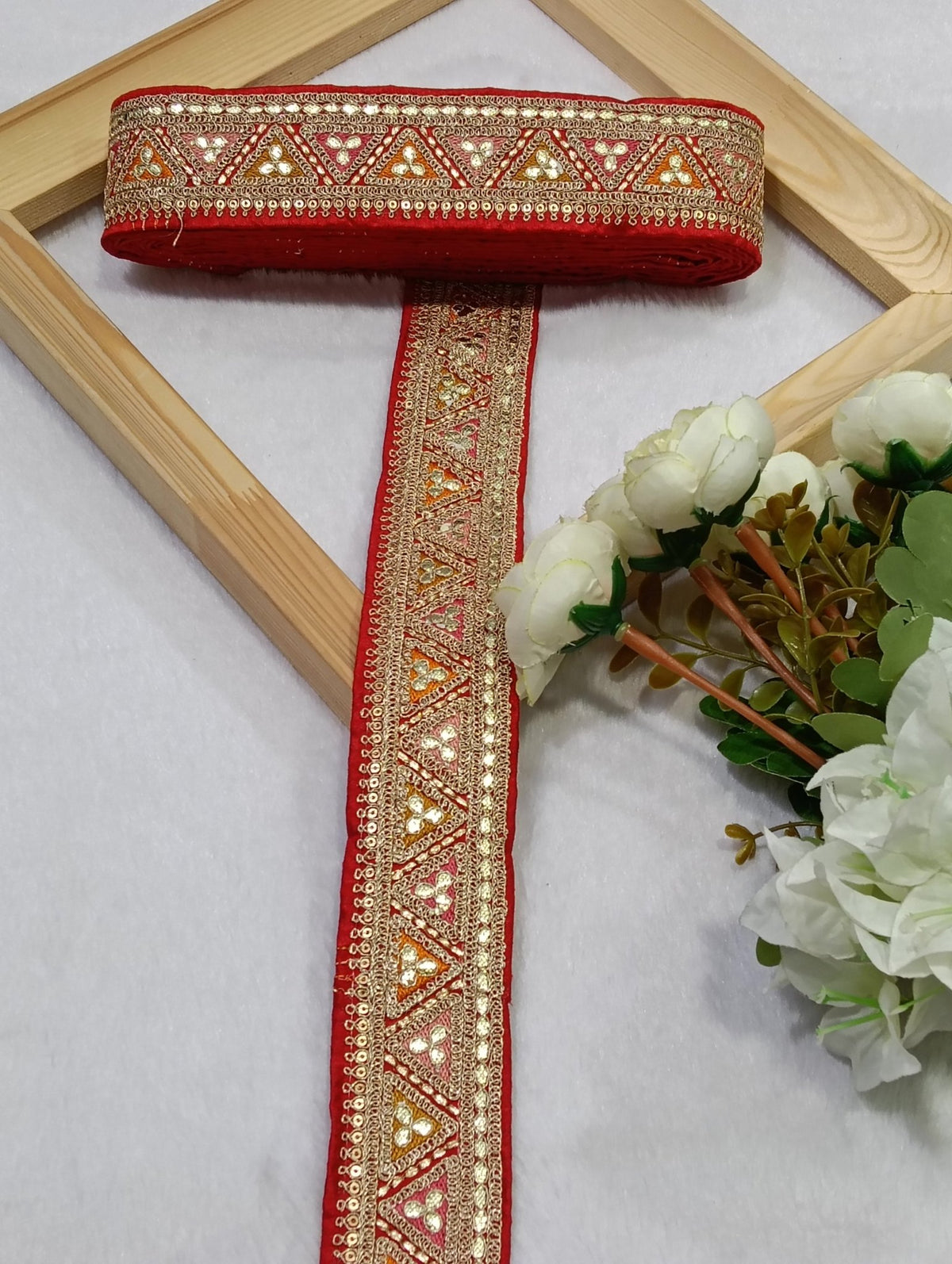 Embroidery Lace Jari Border JA14712 - Artiza Lace