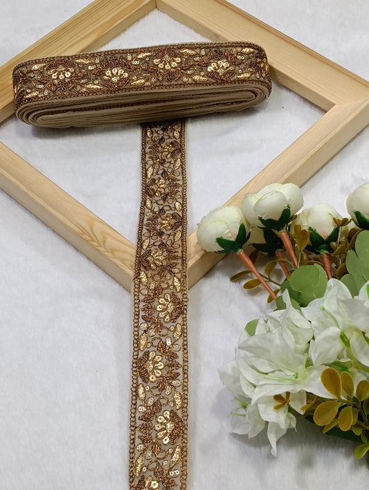 Embroidery Lace Jari Border JA14714 - Artiza Lace