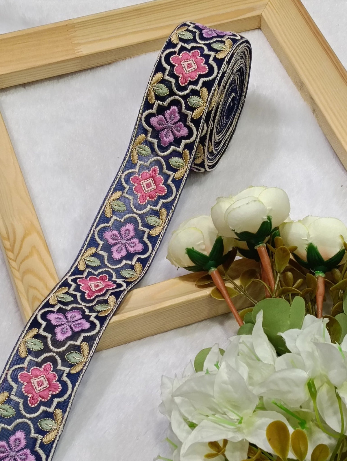 Embroidery Lace Jari Border JA14722 - Artiza Lace