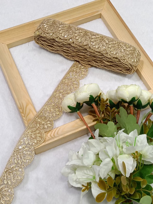 Embroidery Lace Jari Border JA14733 - Artiza Lace