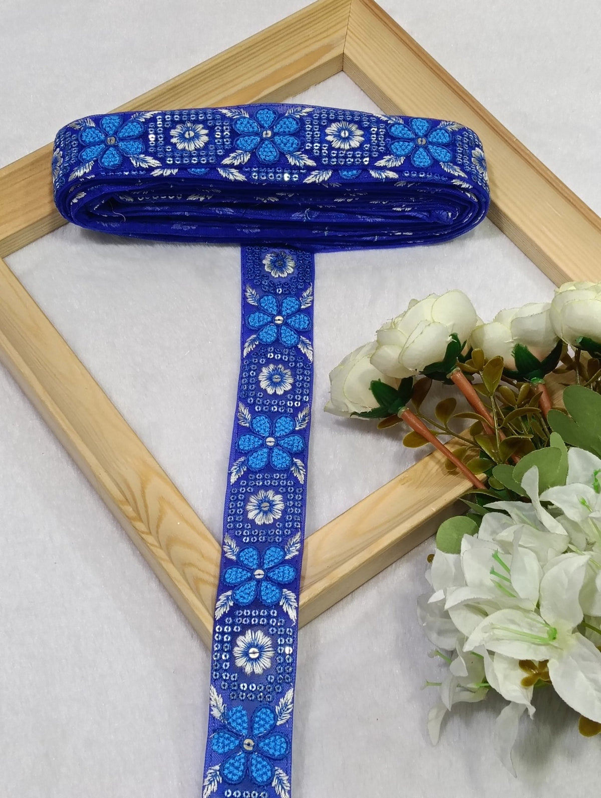 Embroidery Lace Jari Border JA14739 - Artiza Lace