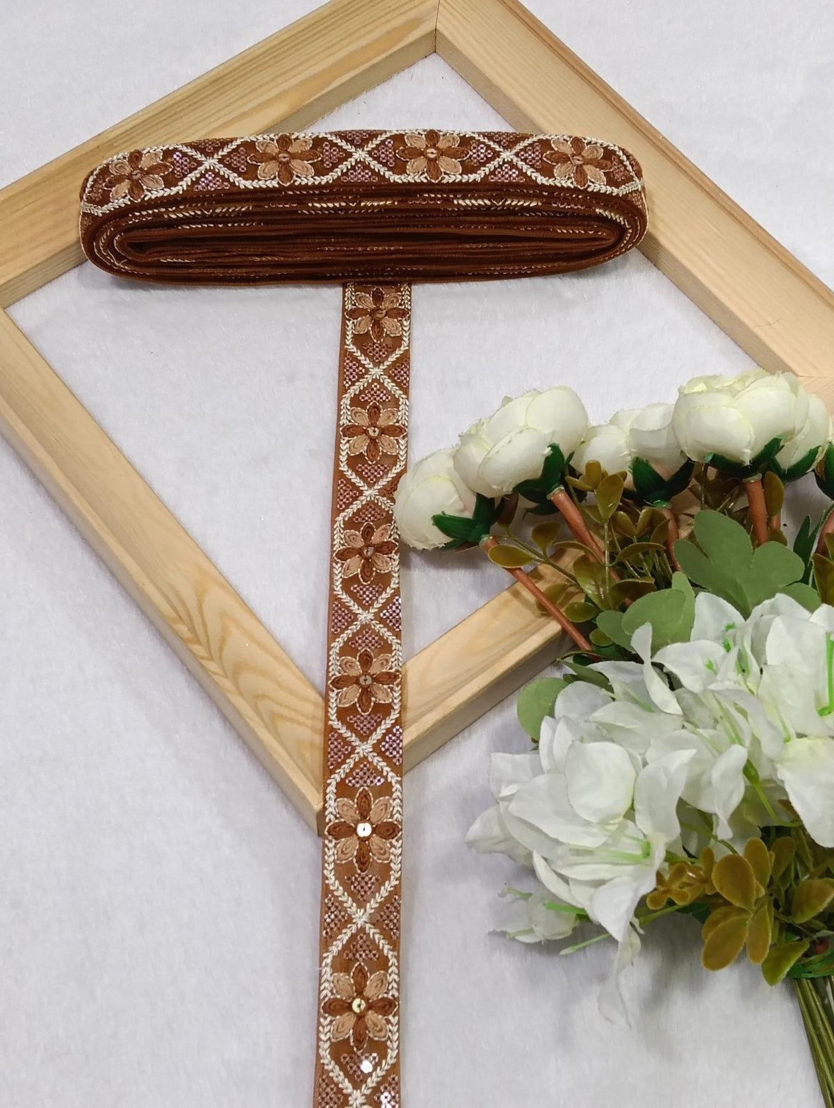 Embroidery Lace Jari Border JA14740 - Artiza Lace