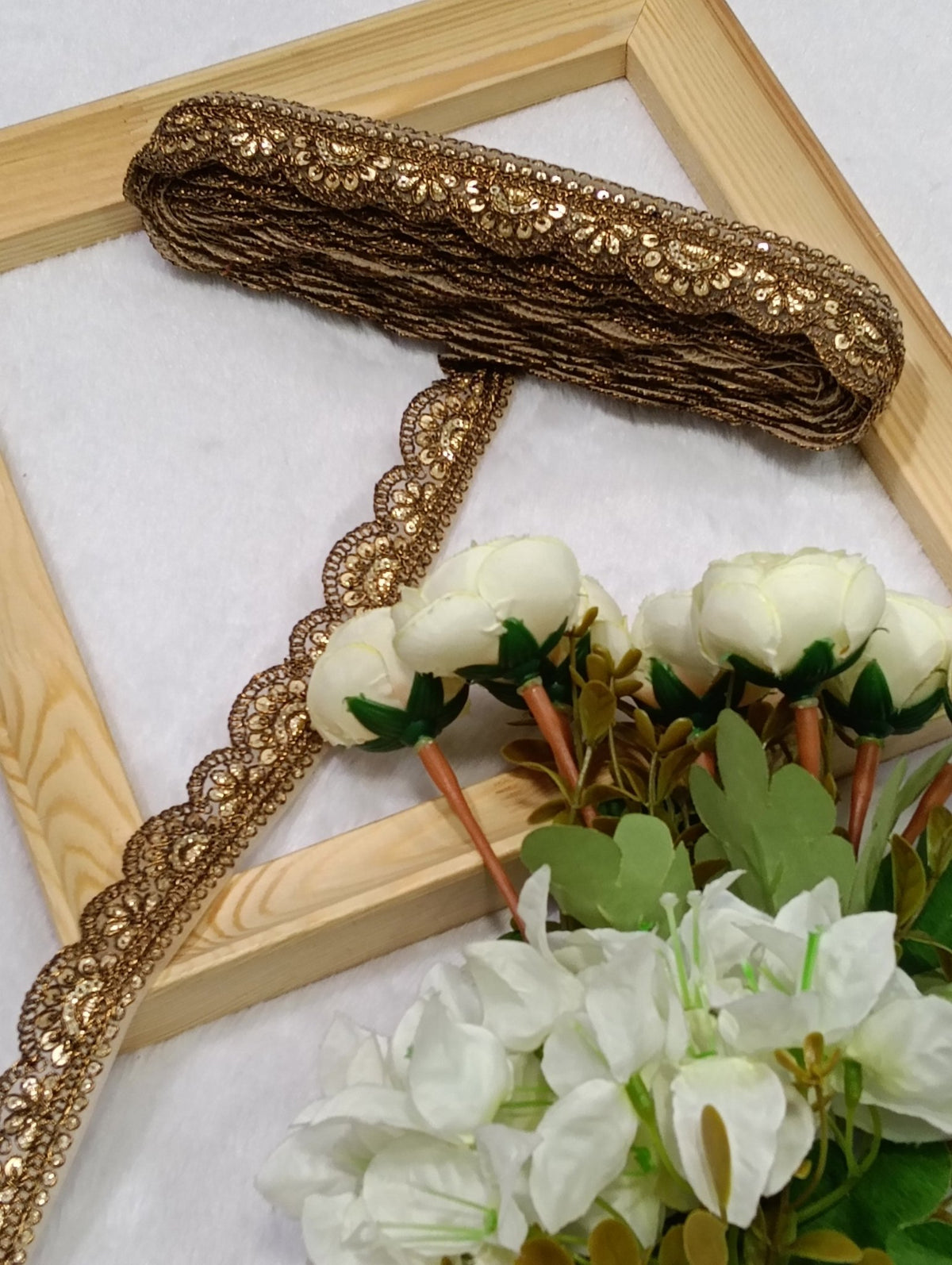 Embroidery Lace Jari Border JA14746 - Artiza Lace