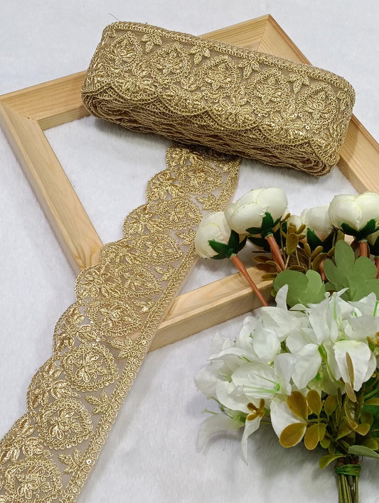 Embroidery Lace Jari Border JA14750 - Artiza Lace