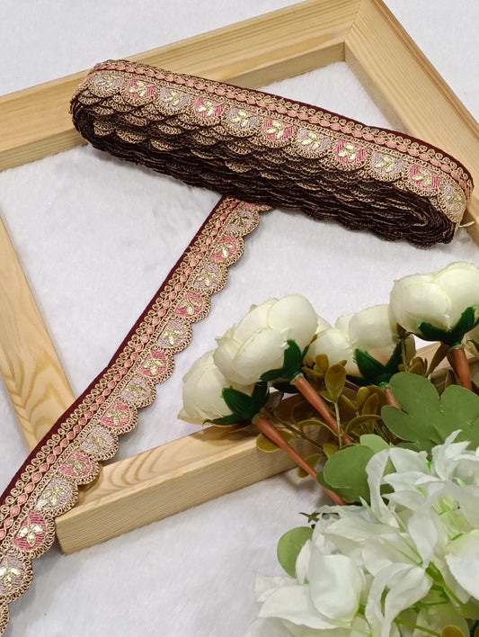 Embroidery Lace Jari Border JA14751 - Artiza Lace