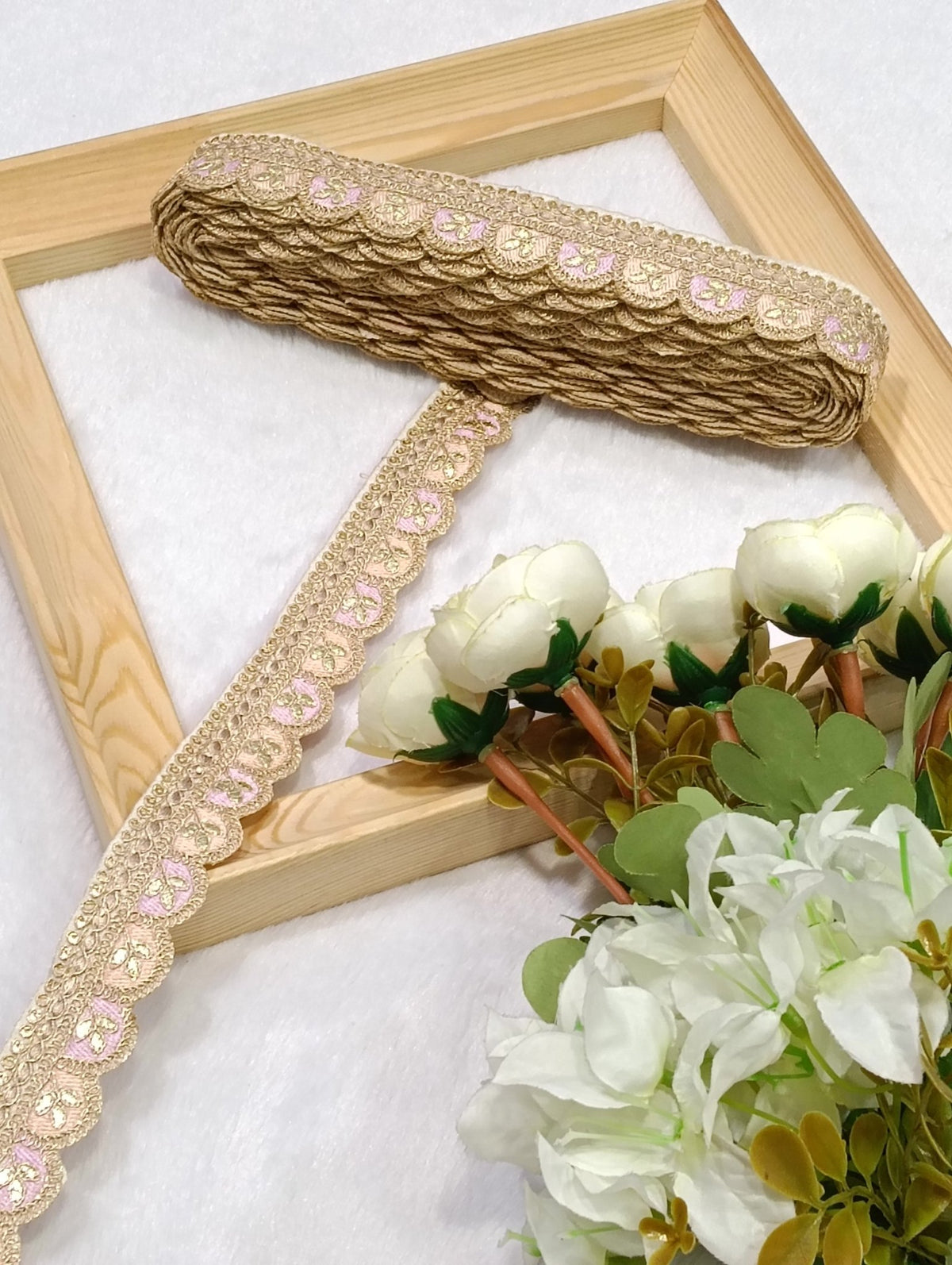 Embroidery Lace Jari Border JA14751 - Artiza Lace