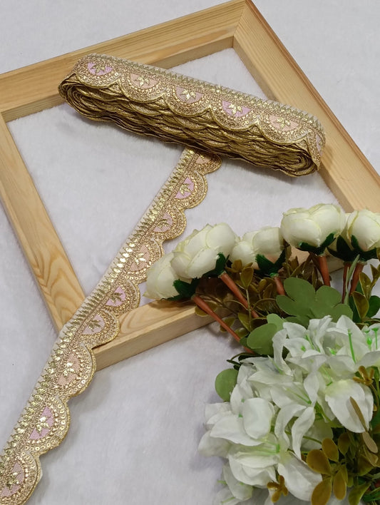 Embroidery Lace Jari Border JA14754 - Artiza Lace